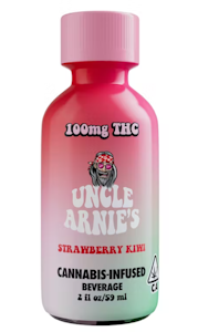 Uncle arnies - STRAWBERRY KIWI-SHOT-2 FL OZ-(100MG THC)