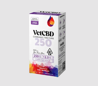 Vet cbd - 20:1 - 250mg CBD/12.5mg THC - 60ml