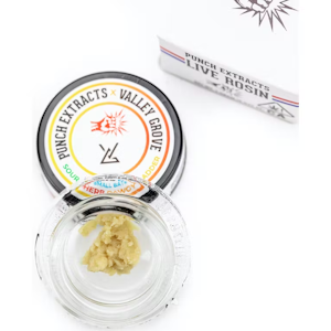 Punch extracts - Sour Sherb Dawgy - Tier 1 - Live Rosin